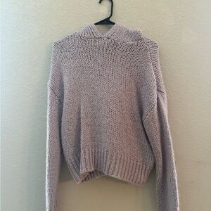 Cozy Lavender Knit Sweater